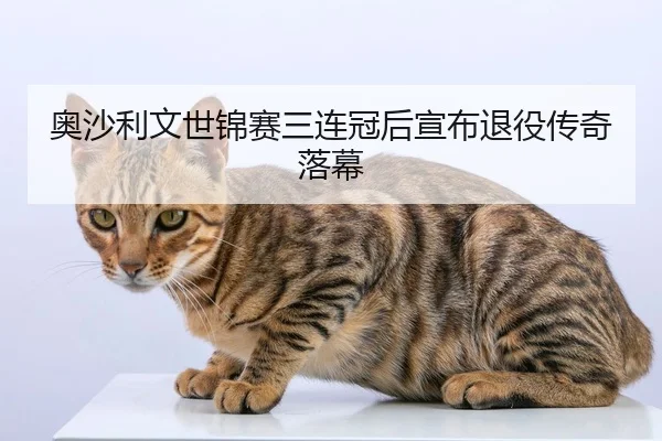 奥沙利文世锦赛三连冠后宣布退役传奇落幕